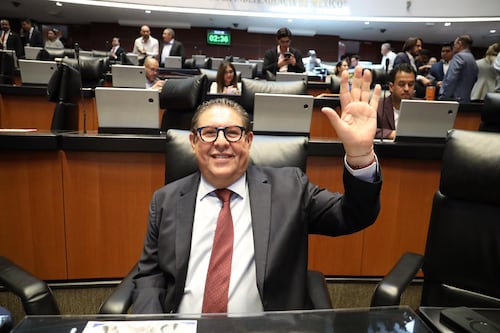 Senador Víctor Mercado habla sobre vínculo con detenidos en Operación Enjambre en Morelos