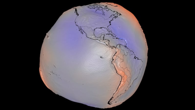 La NASA revela que la verdadera forma de la Tierra