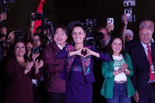 Campaña, clave en el triunfo de Claudia