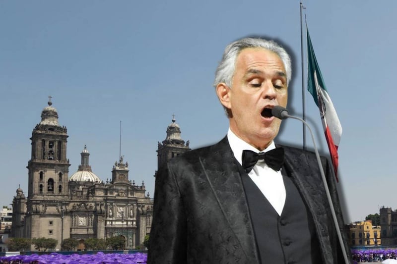 Andrea Bocelli en el Zócalo: ¿A qué hora y cómo llegar al concierto gratuito?