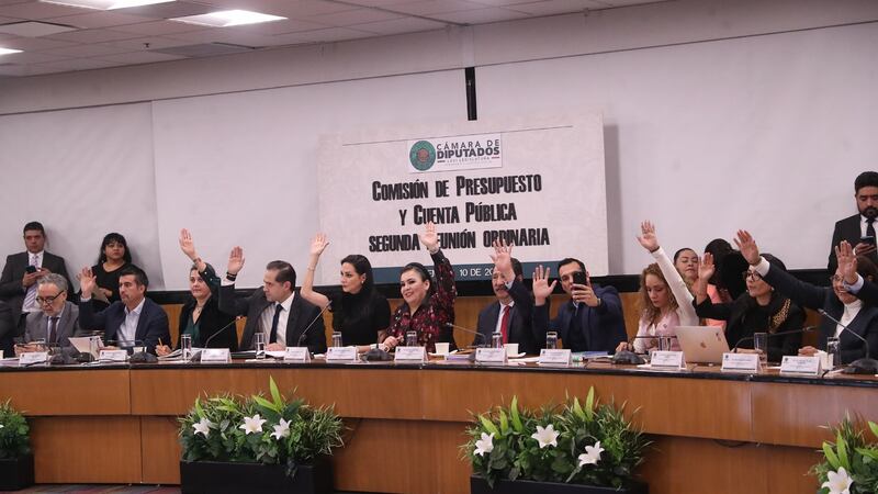 Presupuesto de Egresos 2025: Comisión de Diputados aprueba ajustes y reasignaciones de 44 mil mdp