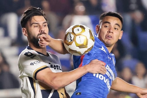 ¡Todo se define en CU! Pumas soporta el dominio de Cruz Azul en la final de ida de Liga MX