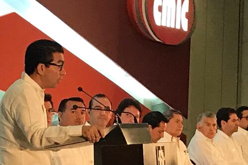 Raúl Aguilar Baqueiro asume la presidencia del CCE Yucatán