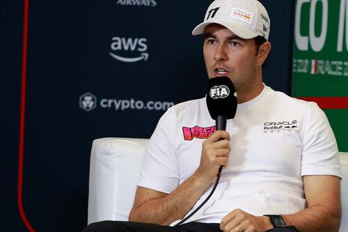 ‘Checo’ Pérez se dice optimista tras carrera sprint del GP de Brasil: ‘Es un buen día’