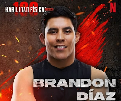 Brandon Díaz es uno de los participantes de 'Habilidad Física: 100'. (Foto: Netflix)
