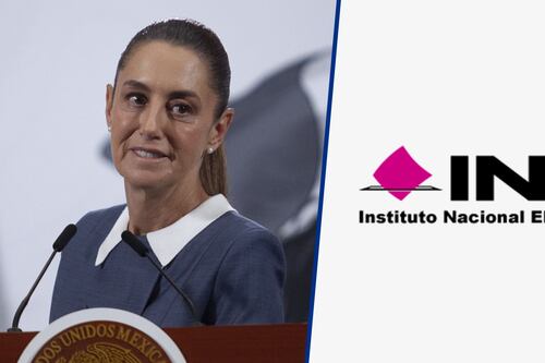 Sheinbaum ‘tranquiliza’ al INE por reforma electoral: ‘No les quitaremos autonomía’