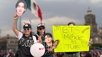 ‘Felices y tristes, no alcanzamos boleto’: Así vivió el ARMY el saludo de BTS desde Palacio Nacional