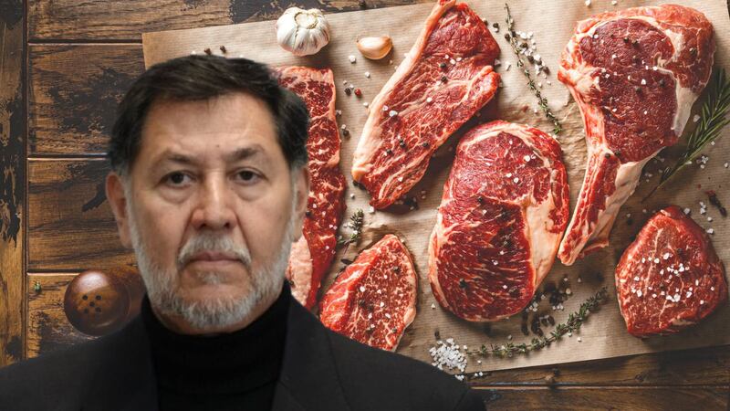 No se armó la carnita asada: Fernández Noroña acusa a persona de robar la suya en el aeropuerto