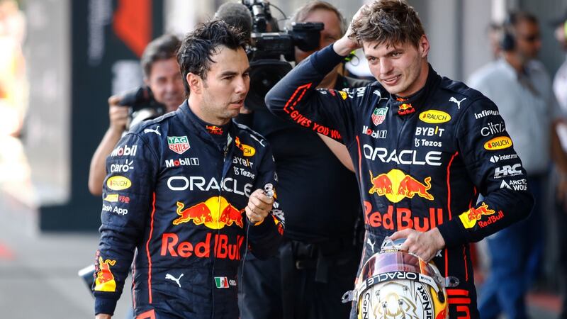 ‘Me arrepiento’; ‘Checo’ Pérez se disculpó con Verstappen por sus comentarios en Brasil