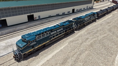 El Tren Maya anunció una nueva ruta que esta disponible desde este 13 de septiembre (Foto: PRESIDENCIA/CUARTOSCURO)
