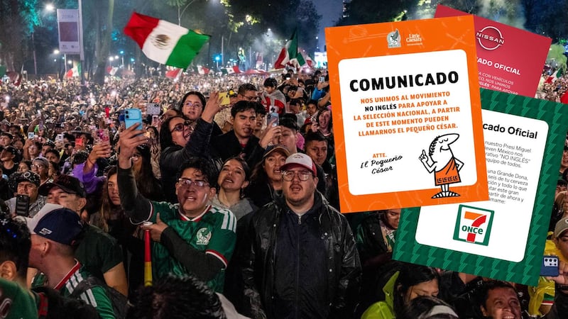 ¿Qué marcas se unieron al ‘no inglés’ para apoyar a la Selección en el México vs Inglaterra?