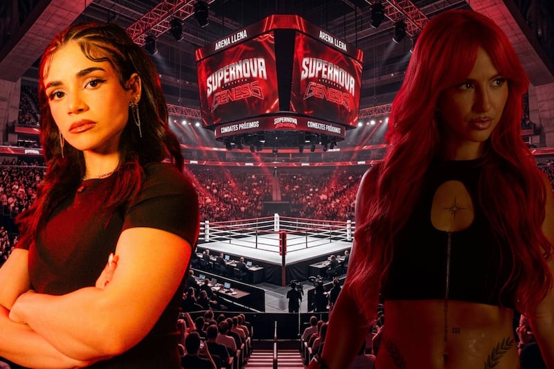 ‘Derrocan’ a Alana Flores en casa: La argentina Flor Vigna se lleva el cinturón de Supernova Strikers