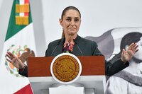 Claudia Sheinbaum califica a ‘Alito’ Moreno de porro tras la agresión a Fernández Noroña