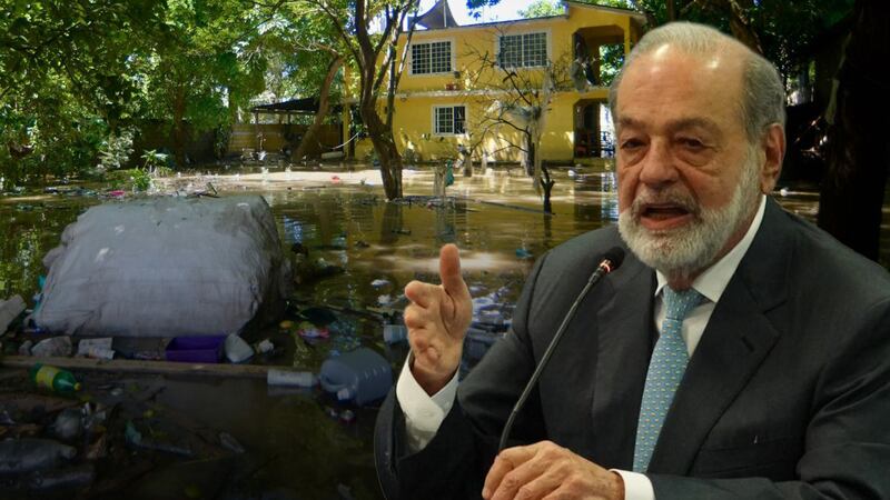 Sheinbaum agradece a Slim por apoyo a damnificados por lluvias: ‘¿Cuántas despensas mandaron los críticos?’