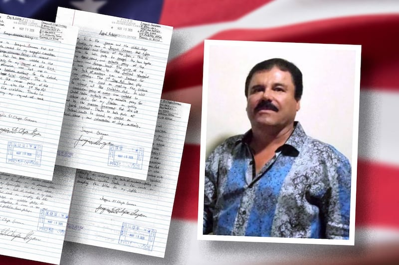 ‘Soy un mexicano inocente’: ‘Chapo’ Guzmán manda nuevas cartas y pide extradición de México