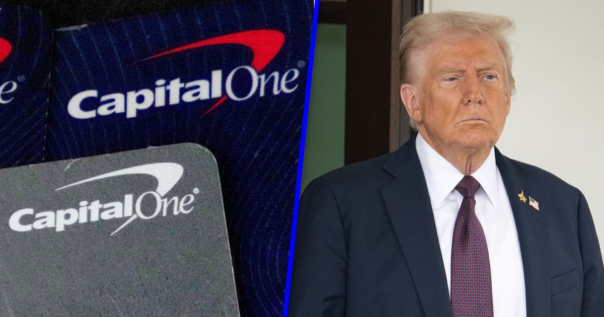 Capital One closed Trump accounts in 2021 over money-laundering concerns