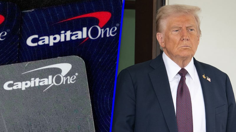Capital One cerró cuentas de Trump por sospechas de lavado de dinero
