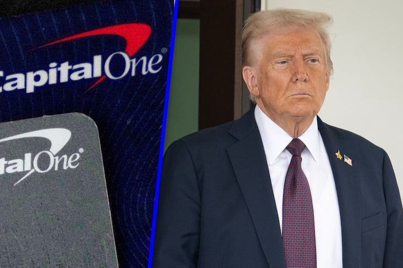 Capital One cerró cuentas de Trump por sospechas de lavado de dinero; niega motivos políticos