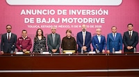 Delfina Gómez anuncia inversión de 145 mdd de Bajaj Motodrive para nueva planta en Toluca
