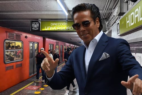 Así fue la única vez que Roberto Palazuelos se subió al Metro: ‘Lo inauguramos con el presidente’