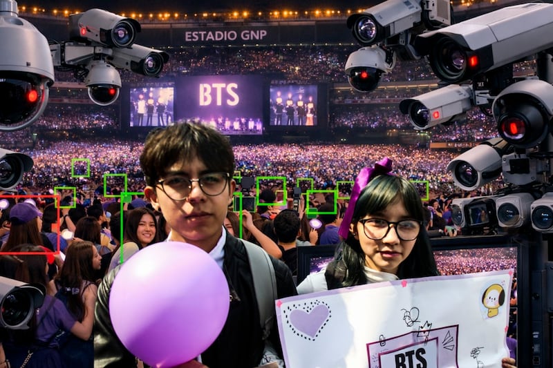 Sonríe, ARMY: 1,300 cámaras te vigilan; así es el impresionante operativo en conciertos de BTS en el GNP