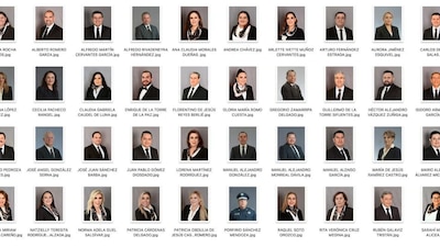 La gobernadora de Aguascalientes presentó su gabinete