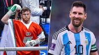 ‘Canelo’ Álvarez se disculpa con Messi: ‘Me dejé llevar por el amor que siento por México’