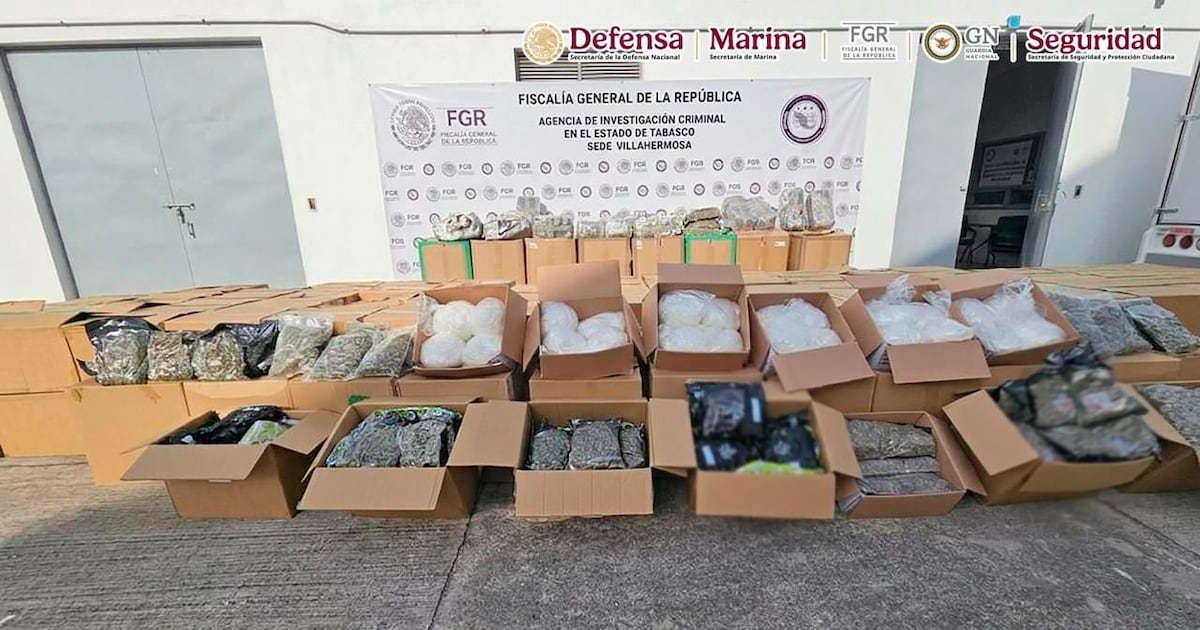 ‘Dulcito de coco’: Decomisan casi 2 toneladas de drogas en paquetes camuflados de golosinas - El Financiero