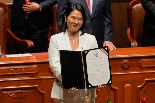 Keiko Fujimori asume HOY la Presidencia de Perú; es el noveno cambio de mandatario en 10 años