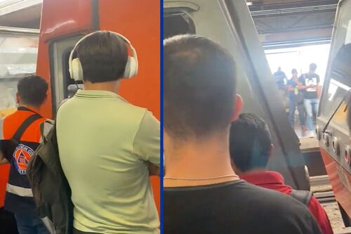 ‘Caos’ en Metro La Raza: Retiran tren y provocan retrasos en Línea 5
