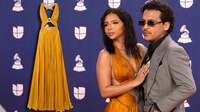 ¿Cuánto cuesta el vestido Roberto Cavalli que Ángela Aguilar usó en los Latin Grammy 2025?