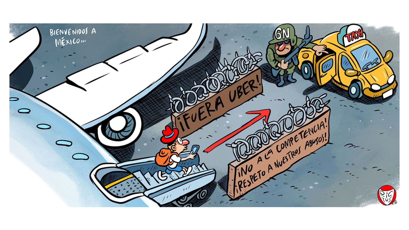 Bienvenidos a México - Rictus