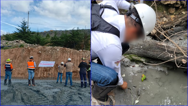 Derrame minero en Zacatecas: Profepa cierra temporalmente parte de depósito de Peñoles