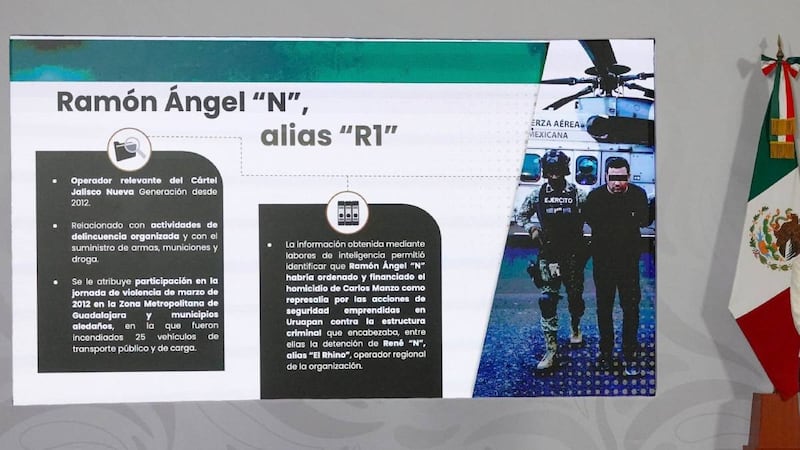 ‘El R1′ del CJNG tiene dos amparos vigentes