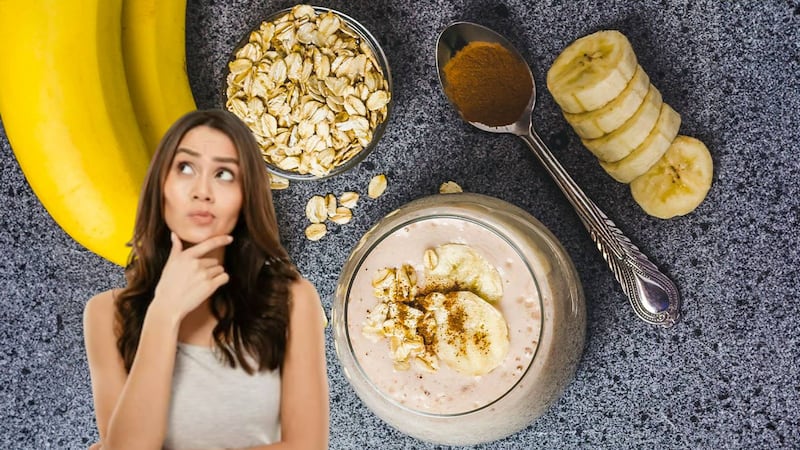 ¿Qué beneficios tiene el licuado de plátano con avena?