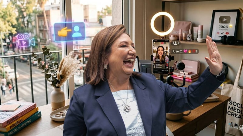‘Me va mejor en redes sociales’: Xóchitl Gálvez asegura que su faceta de influencer es mejor que la política