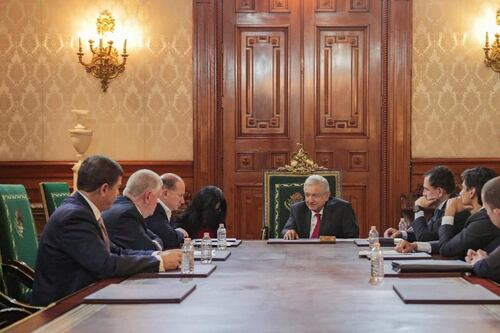 López Obrador se reúne con directivos de HSBC