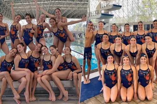 ¿Cuánto cuestan los trajes de baño de la Selección Nacional de Natación Artística?