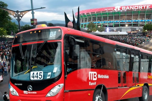 Metrobús ‘tira esquina’ para el Mundial: Anuncia servicio especial al Estadio Banorte; ruta y precios