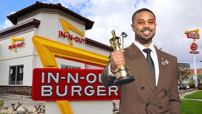 Michael B. Jordan visitó el restaurante In-N-Out Burguer tras ganar el Premio Oscar. (Foto: EFE/Shutterstock)