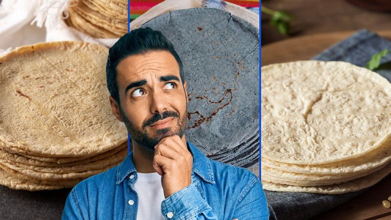 ¿Qué tipo de tortilla es más sana: azul, amarilla o blanca?