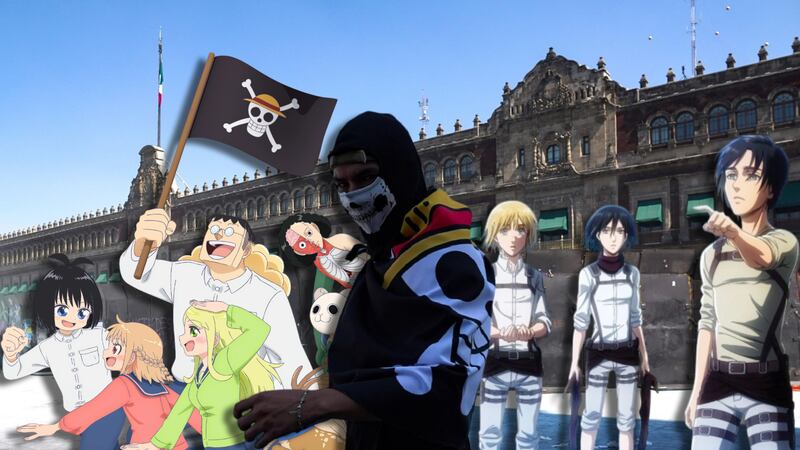 ¿Qué animes fueron relacionados con la Marcha de la Generación Z en México y por qué?