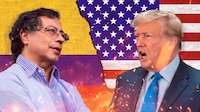 ‘Cero y van dos’: Trump vuelve a amenazar Gustavo Petro con una misión de EU en Colombia