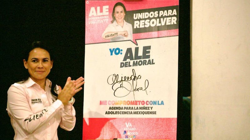 Elecciones Edomex 2023: Alejandra del Moral se compromete con la agenda para niñas y niños