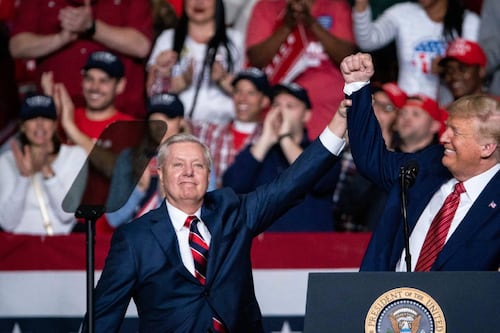 ¿Cuál era la iniciativa que Lindsay Graham promovió contra los cárteles mexicanos?