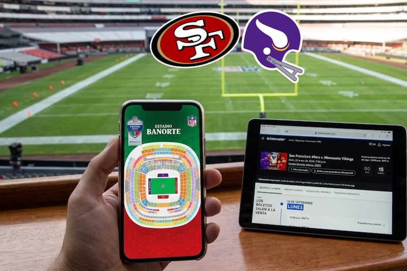 49ers vs. Vikings: ¿A qué hora inicia la preventa de la NFL 2026 en el Estadio Banorte HOY?