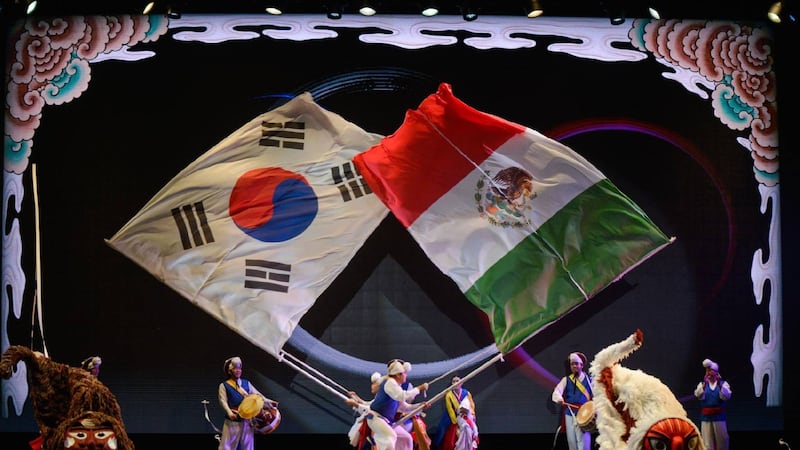 Además de goles, ¿cuáles son los principales productos que México exporta a Corea del Sur?