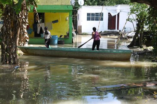 Alertan en Tabasco por desbordes en los ríos Usumacinta y Puxcatán
