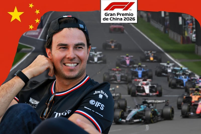 Horarios de ‘Checo’ en Gran Premio de China 2026: ¿Dónde ver EN VIVO práctica, qualy, sprint y carrera?