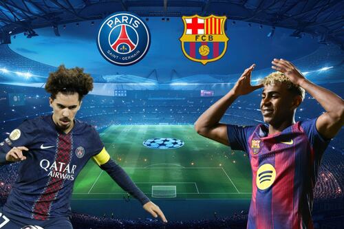 ¡Sin Dembélé! PSG vence al Barcelona en la Champions League con gol de último minuto